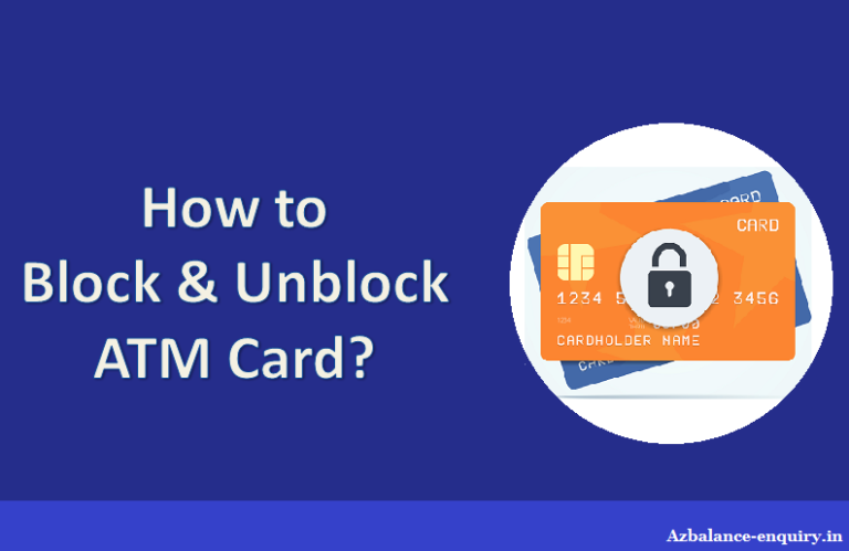 How to Block Debit Card - ATM Debit Credit Card Safety tips